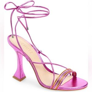 Schutz Arceli Lace-Up Sandals - 9.5